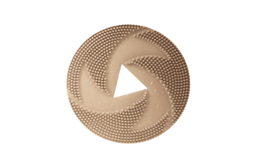 Floor polishing pad