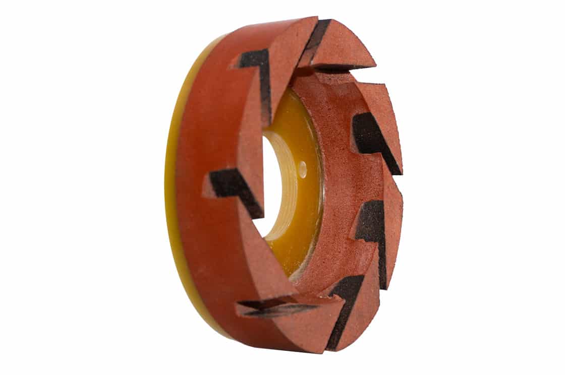 Bottero Polish wheel segmented