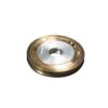 2 - Trapezoidal Wheel CNC 100Ø With Water holes - 04mm-glass - medium